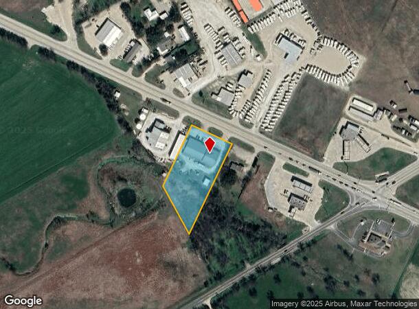  8439 N State Highway 6, Crawford, TX Parcel Map