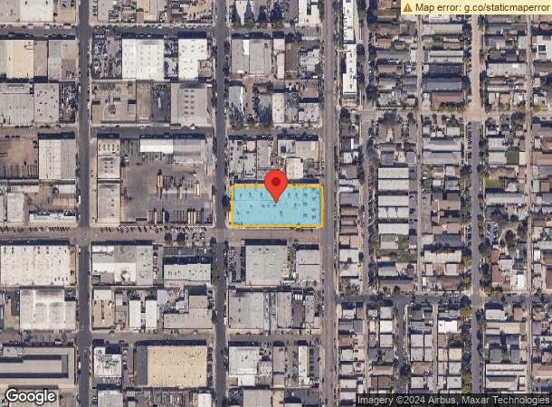  1600 Daisy Ave, Long Beach, CA Parcel Map