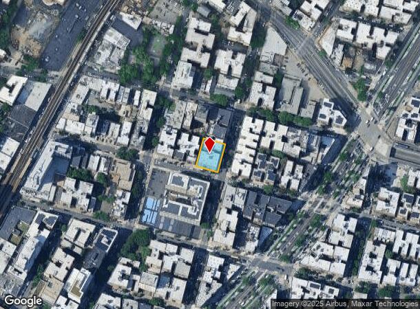  1881 Morris Ave, Bronx, NY Parcel Map