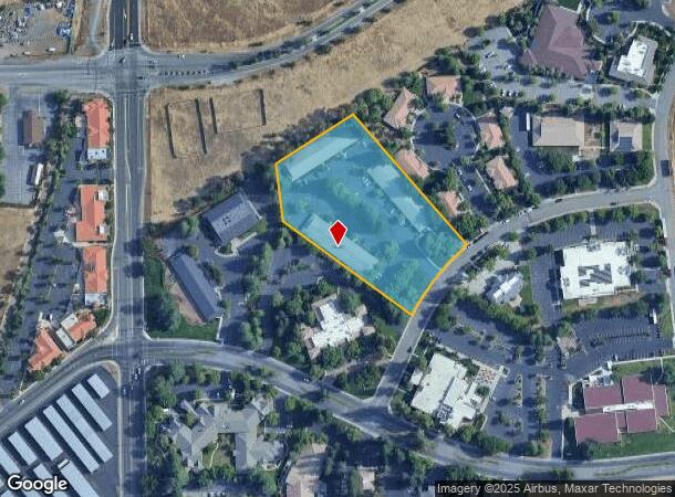 1370 Ridgewood Dr, Chico, CA Parcel Map