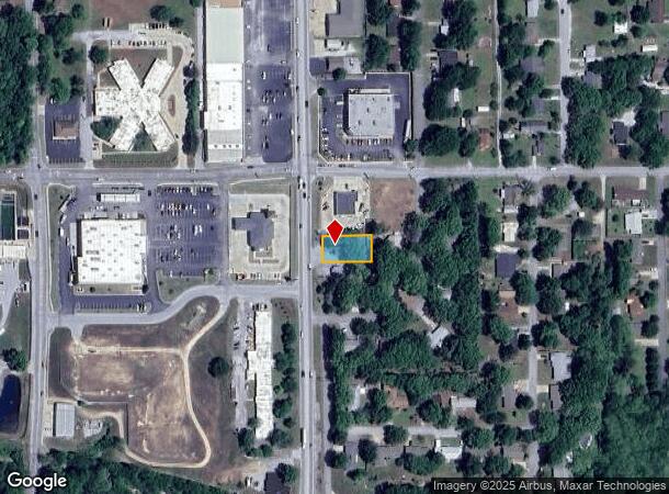  1305 S Main St, Grove, OK Parcel Map