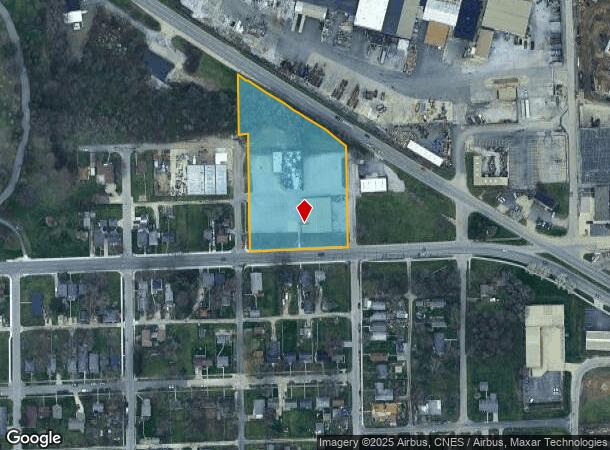 2704 Jefferds Ave, Fort Wayne, IN Parcel Map