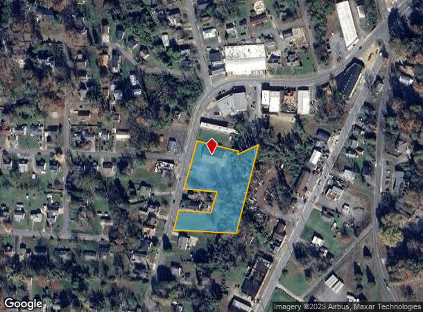  722 E Union St, Morganton, NC Parcel Map