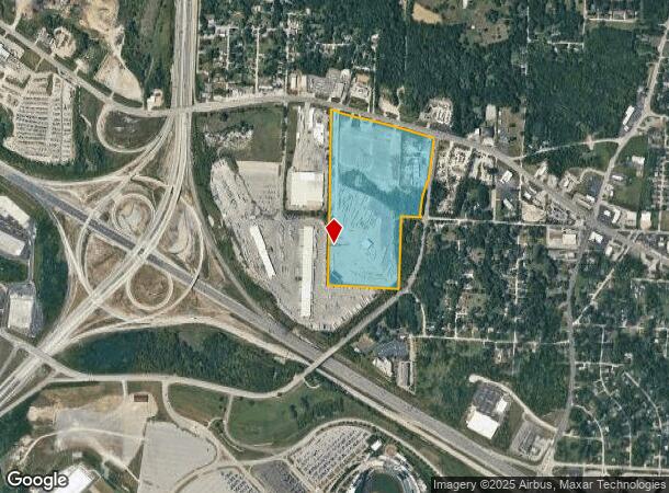 8745 E Us 40 Hwy, Kansas City, MO Parcel Map