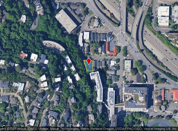  650 Sw Sherman St, Portland, OR Parcel Map