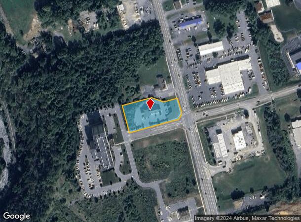  122 Eagle Pt, Bellefonte, PA Parcel Map