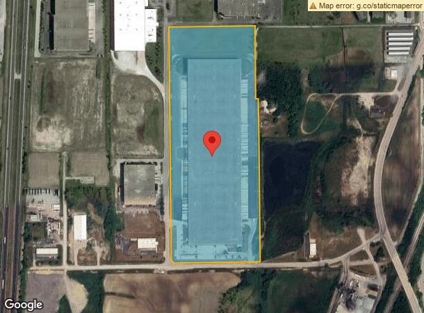  5800 W Industrial Dr, Monee, IL Parcel Map