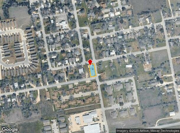  1201 Pancho St, Lockhart, TX Parcel Map