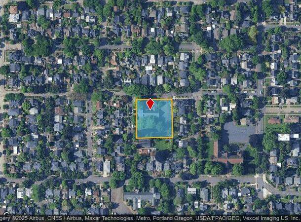  2828 Se Stephens St, Portland, OR Parcel Map