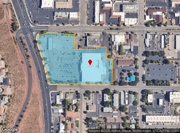  20 N Bluff St, Saint George, UT Parcel Map