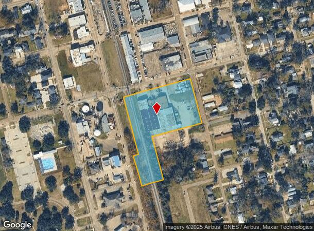 110 E Coleman Ave, Hammond, LA Parcel Map