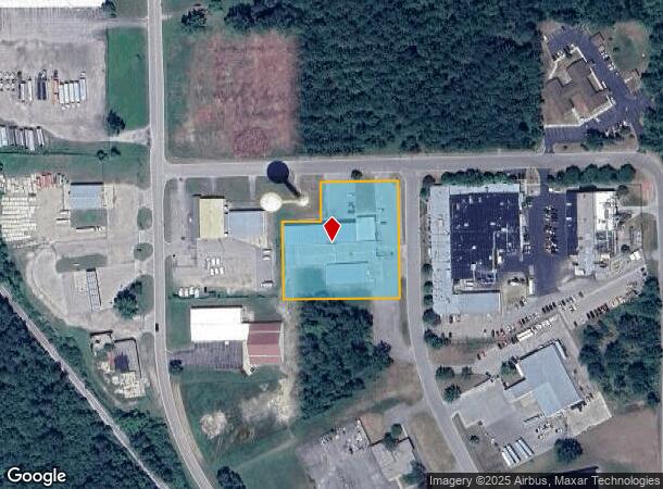 2525 Griffin Rd, West Branch, MI Parcel Map