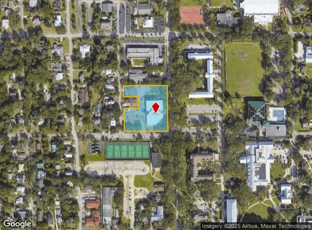  600 N Woodland Blvd, Deland, FL Parcel Map