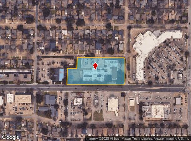  6255 E Mockingbird Ln, Dallas, TX Parcel Map
