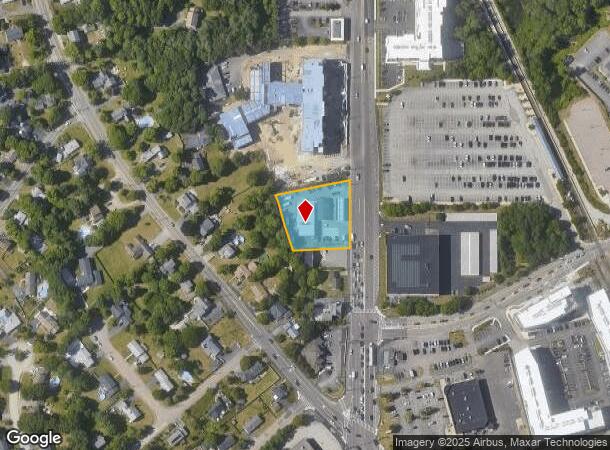  1465 Main St, South Weymouth, MA Parcel Map