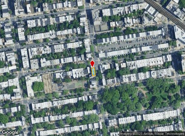  872 Hancock St, Brooklyn, NY Parcel Map