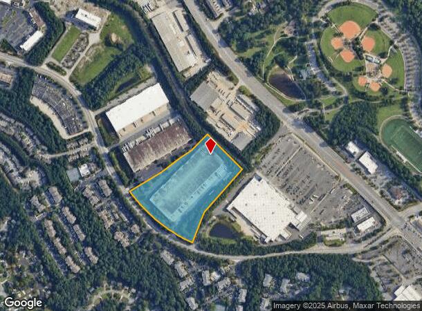  2605 N Berkeley Lake Rd Nw, Duluth, GA Parcel Map
