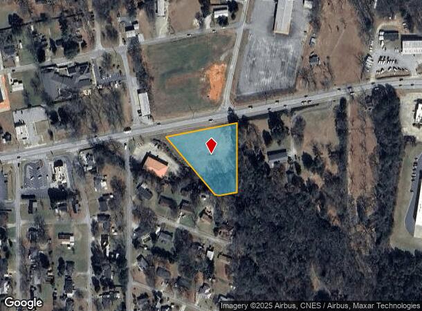 E Franklin St, Hartwell, GA Parcel Map