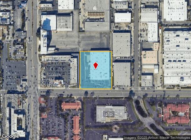  1921 E Mariposa Ave, El Segundo, CA Parcel Map