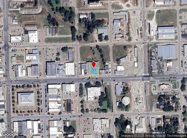 1917 7Th St, Bay City, TX Parcel Map