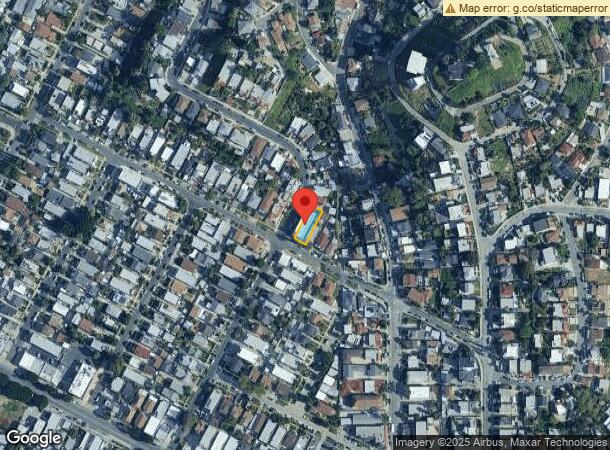  1102 N Stone St, Los Angeles, CA Parcel Map