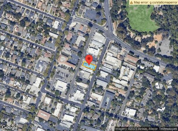  635 University Ave, Los Gatos, CA Parcel Map