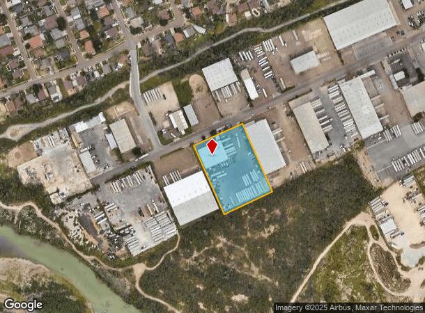 212 Flecha Ln, Laredo, TX Parcel Map