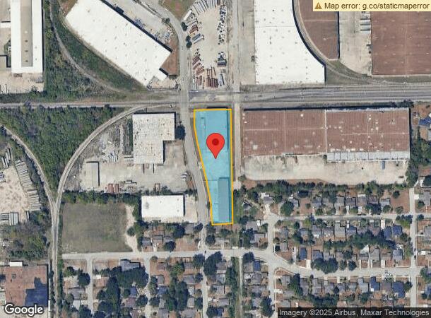  1101 Pleasantville Dr, Houston, TX Parcel Map