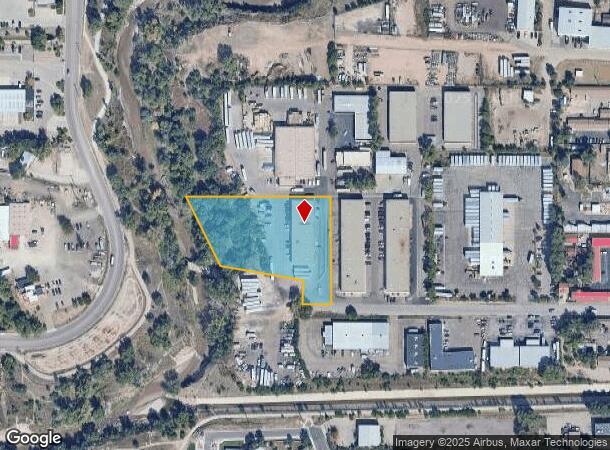  20 Mount View Ln, Colorado Springs, CO Parcel Map