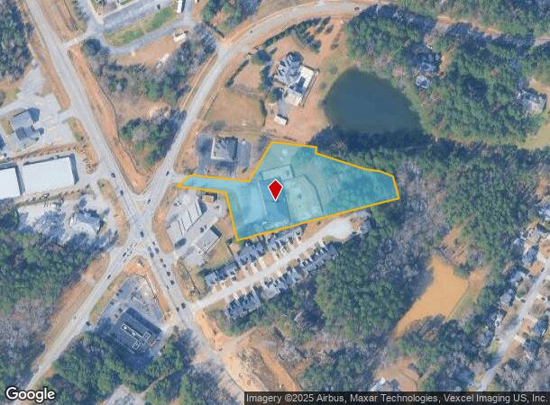1047 Furys Ferry Rd, Evans, GA Parcel Map