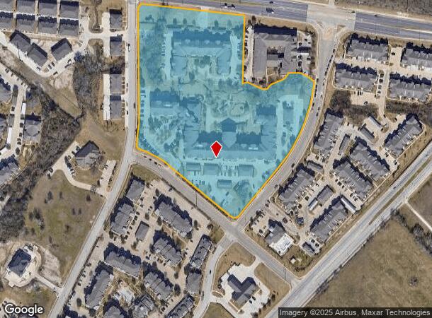  3801 E East Crest Dr, Bryan, TX Parcel Map