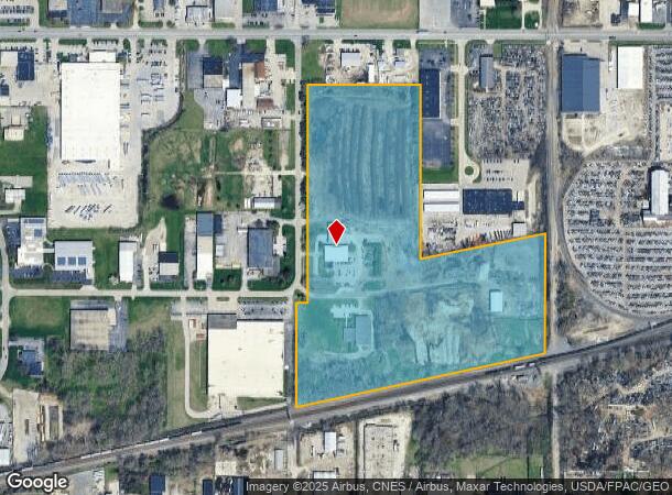 221 Elmdale Rd, Toledo, OH Parcel Map