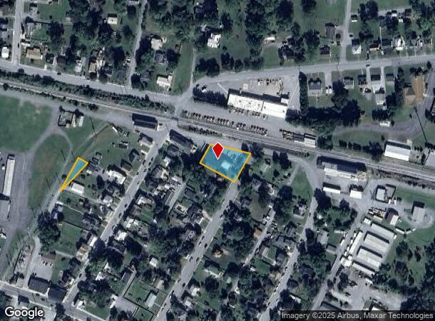 210 Boundary Ave, Thurmont, MD Parcel Map