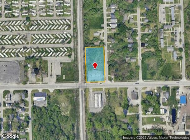  3634 Chambers St, Flint, MI Parcel Map