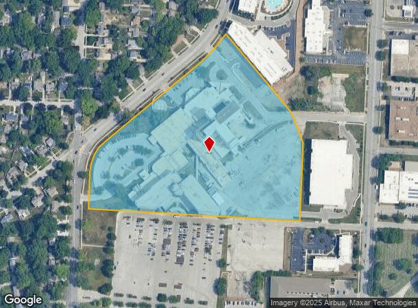 6601 Rockhill Rd, Kansas City, MO Parcel Map