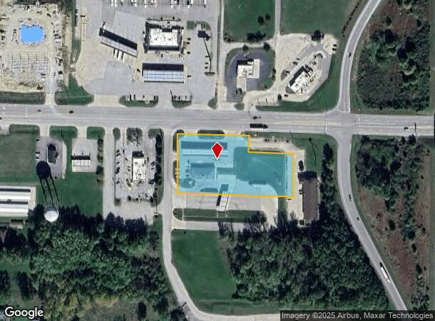  15801 W Commerce Rd, Daleville, IN Parcel Map