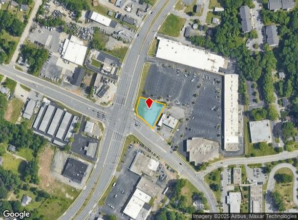  4637 W Gate City Blvd, Greensboro, NC Parcel Map