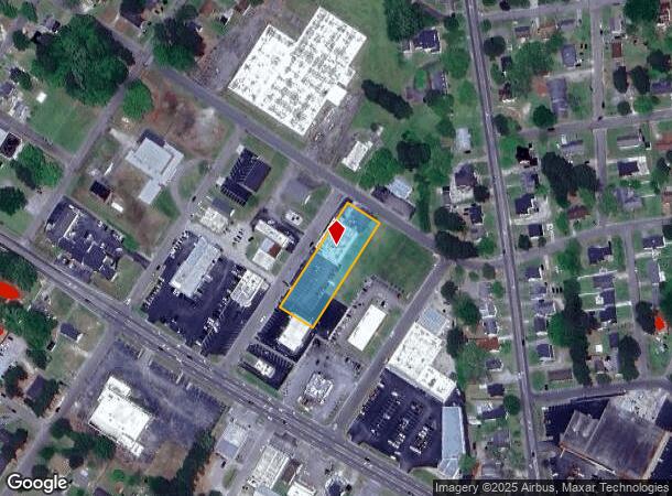 405 Peacock St, Ahoskie, NC Parcel Map