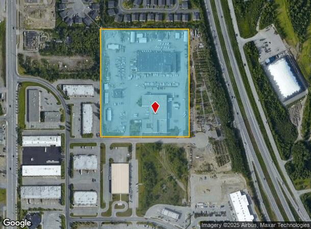  1201 Labar St, Anchorage, AK Parcel Map