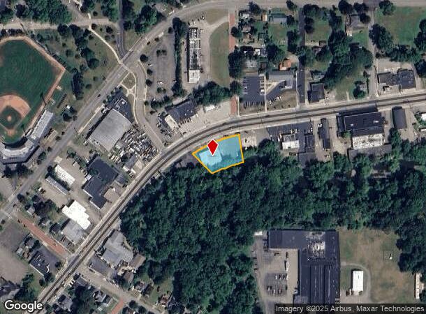 1250 E 2Nd St, Jamestown, NY Parcel Map