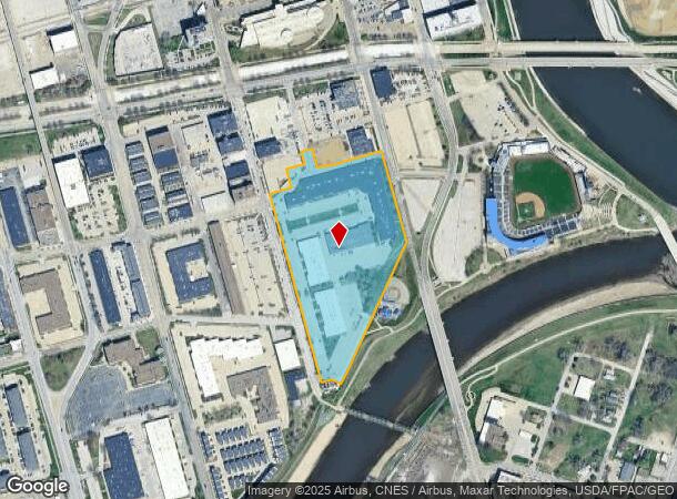  525 Sw 5Th St, Des Moines, IA Parcel Map