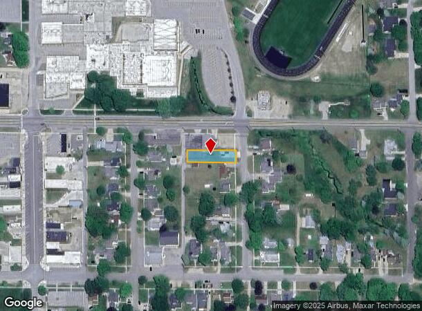 205 E Cass St, Cadillac, MI Parcel Map