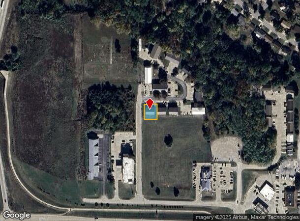 1609 Hillside Dr, Effingham, IL Parcel Map