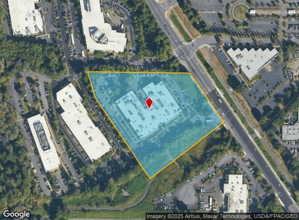  9845 Willows Rd Ne, Redmond, WA Parcel Map