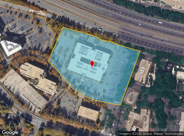 1880 Campus Commons Dr, Reston, VA Parcel Map