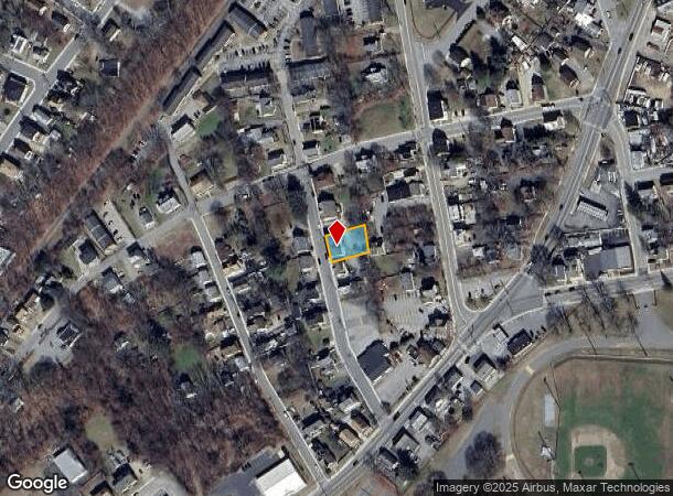 49 Brook St, Willimantic, CT Parcel Map