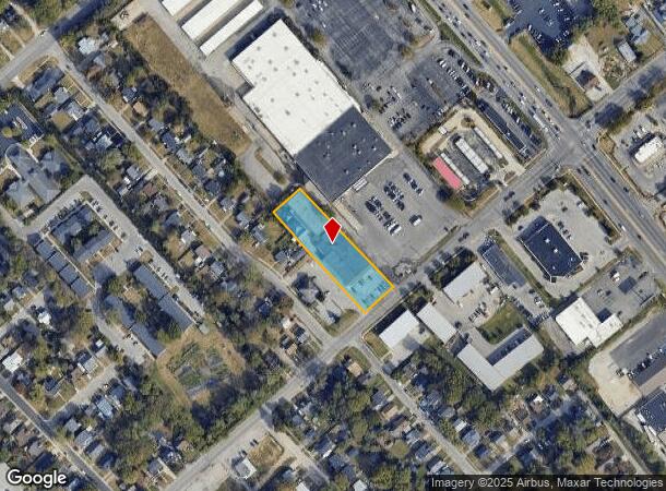  1525 N Limestone, Lexington, KY Parcel Map