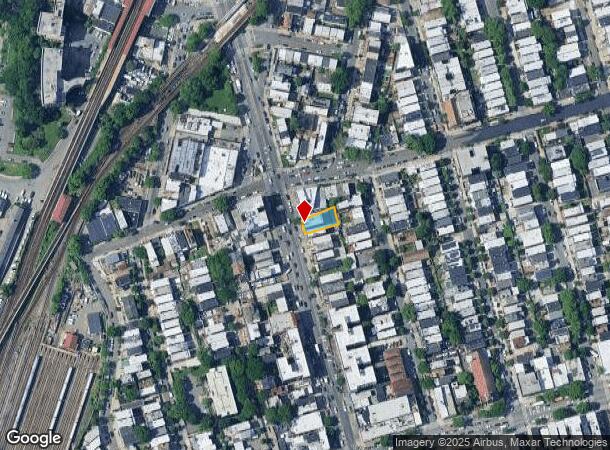  1868 White Plains Rd, Bronx, NY Parcel Map
