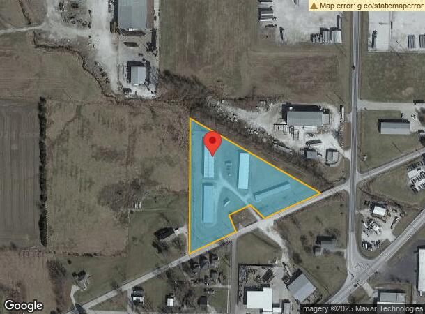  1245 Huntsville Rd, Moberly, MO Parcel Map