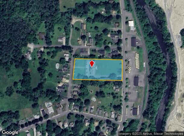  55 Crystal St, Lenox Dale, MA Parcel Map